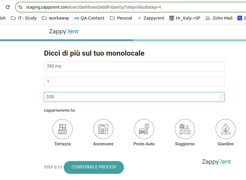 Monolocale in Via del Corso, Roma